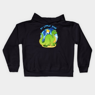 my little dino Kids Hoodie